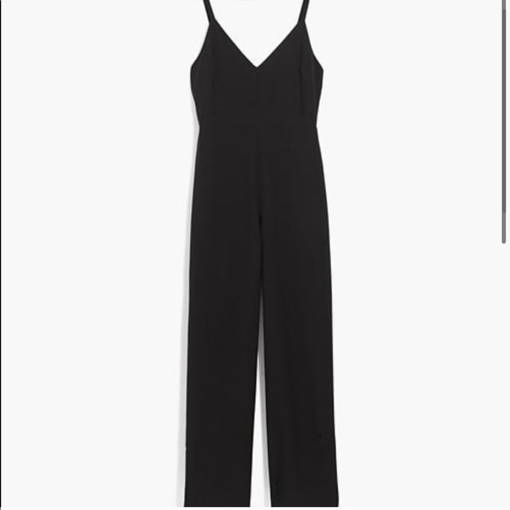 (NWT)Madewell Black Thistle Cami Jumpsuit